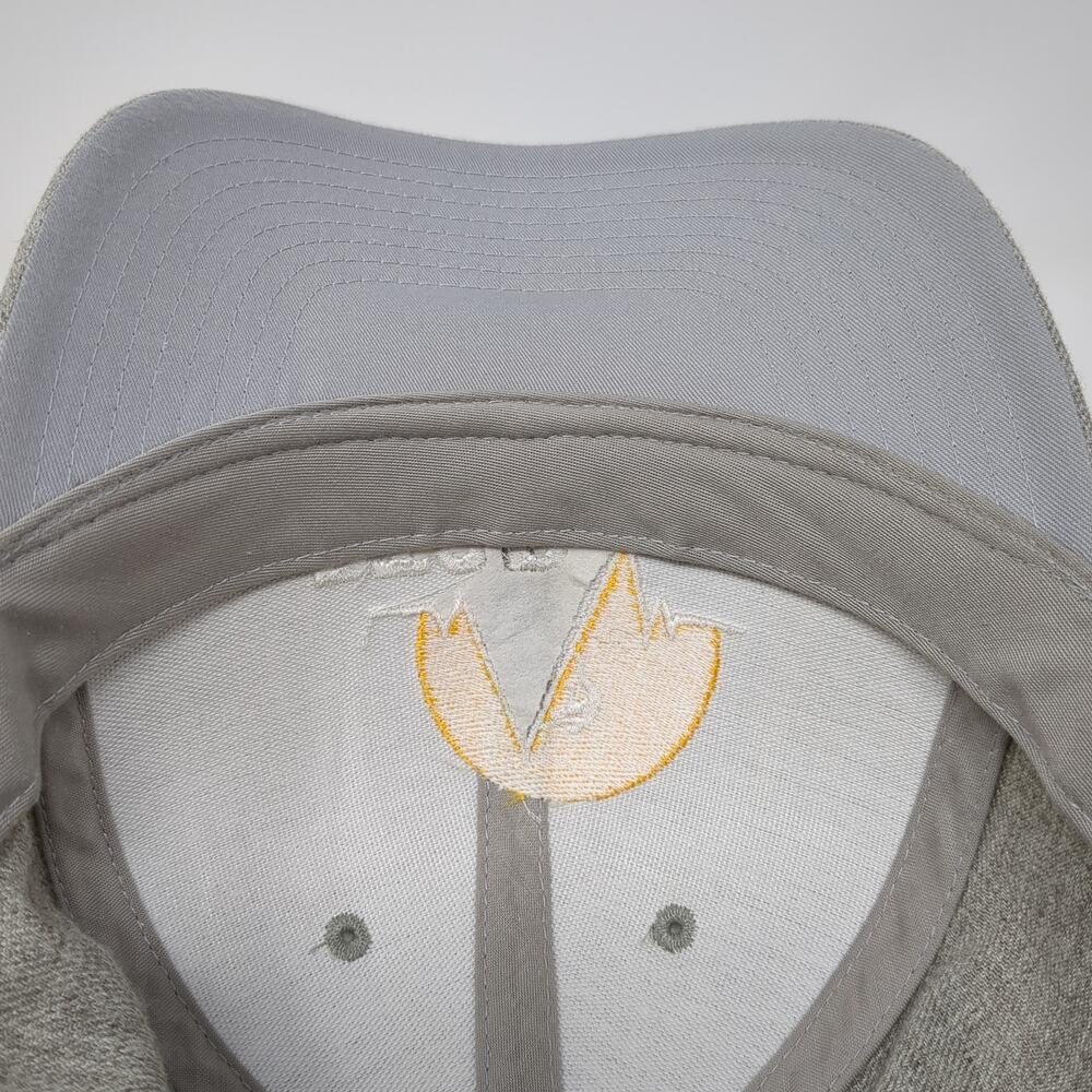 Ptsd Snapback Hat Gray One Size Solid Adjustable … - image 7